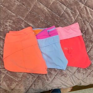 Lululemon speed shorts and Board Shorts